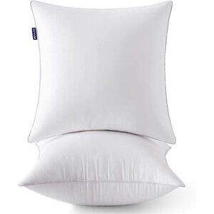 20 x 20 Pillow Inserts (Set of 2) -Throw Pillows for Couch Sofa